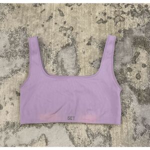 Set Active Box Cut Bra